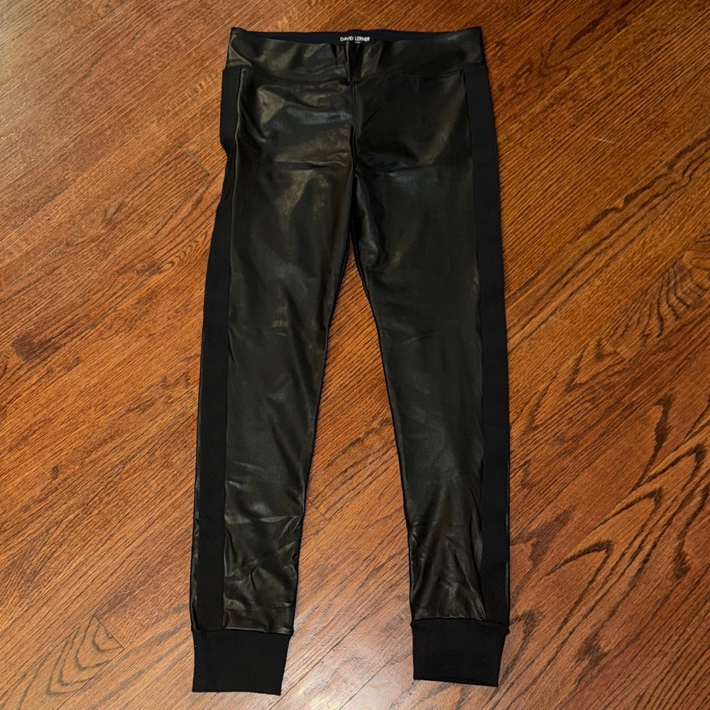 David Lerner Black “Leather” Leggings